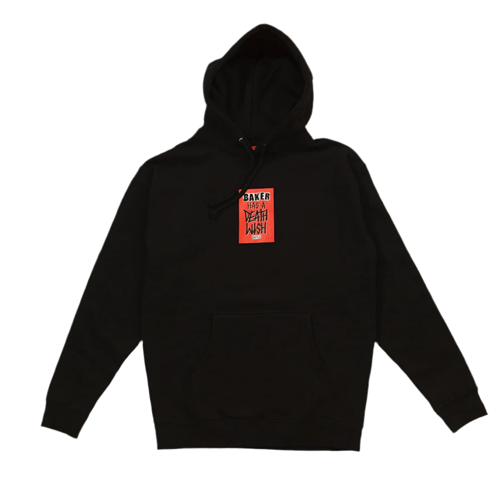 Baker 'Baker Has A Deathwish Part 2' Hoodie - Black