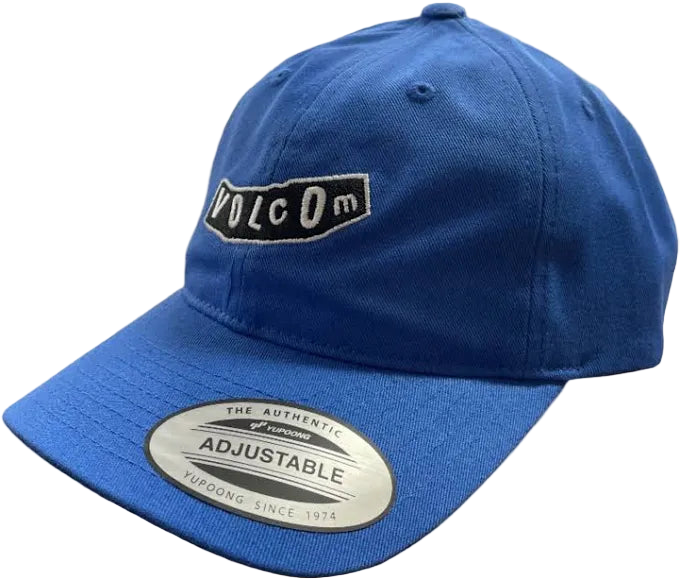 Volcom 'Pistol' 6-Panel Velcro Cap - Blue (KIDS)