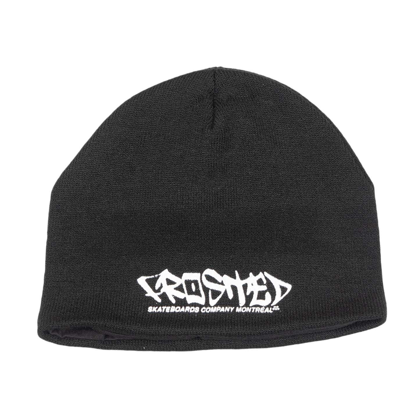 Frosted Skateboards 'Sandbox Logo' Skully Beanie - Black