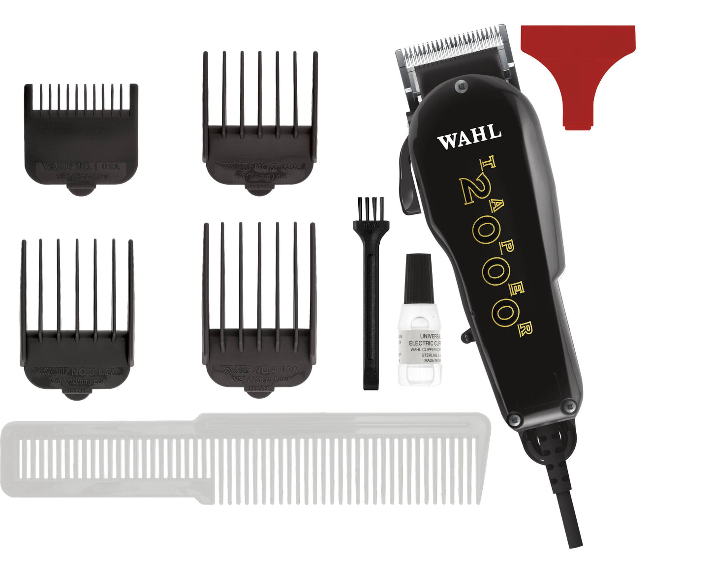 WAHL Hair Clipper Taper 2000 Black - 56225