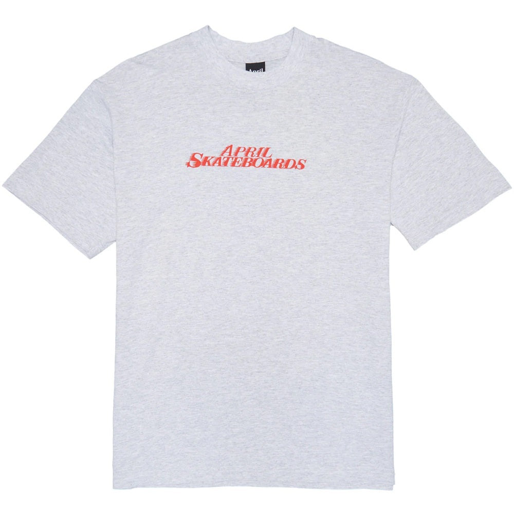 April Skateboards 'High Density' Tee - Grey
