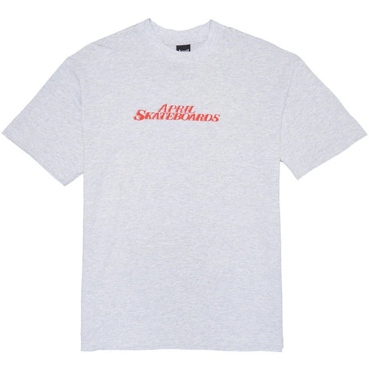 April Skateboards 'High Density' Tee - Grey
