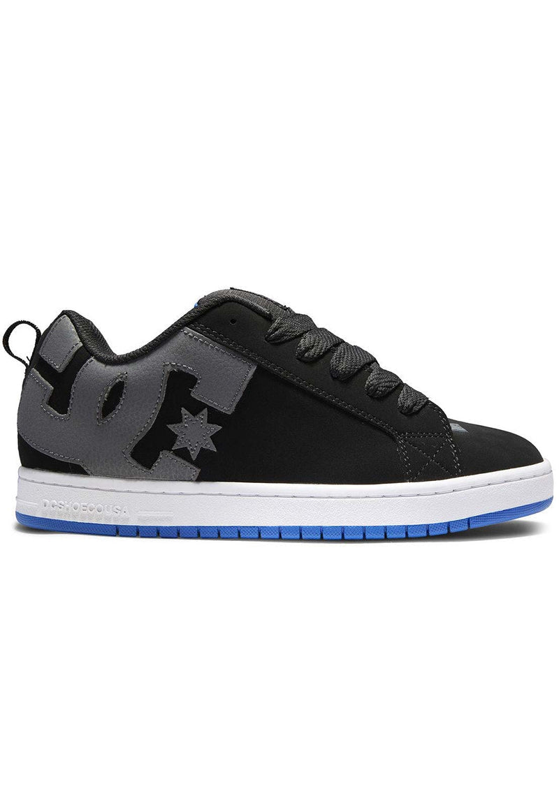 DC Shoes 'Court Graffik' Shoes - Black/Grey/Blue