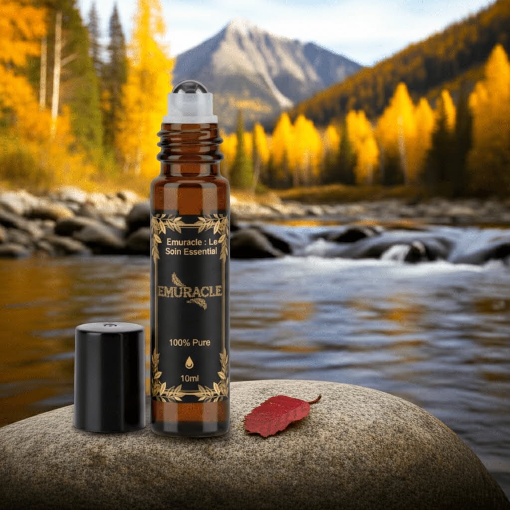 Emuracle — Huile d'émeu pure 100% | Format pratique 10 ml | Brûlures, égratignures & coupures