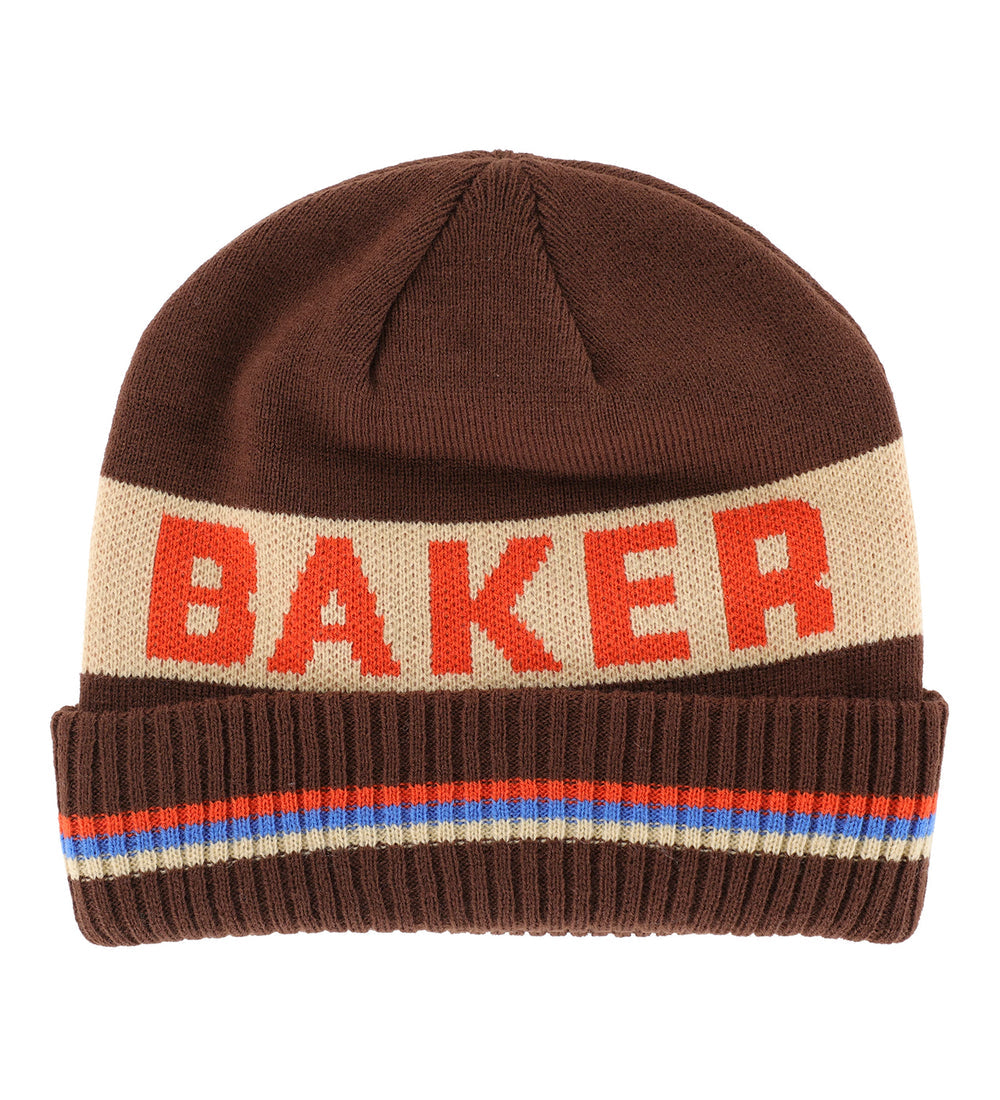 Baker 'Olympian' Beanie - Dark Brown