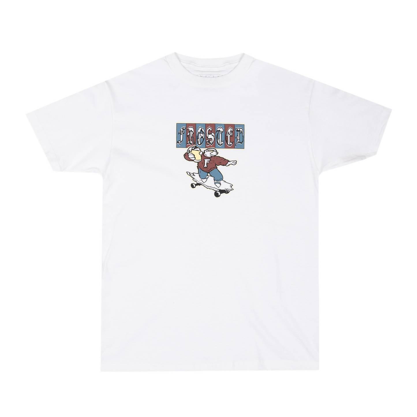 Frosted Skateboards 'Chill Bear' Tee - White