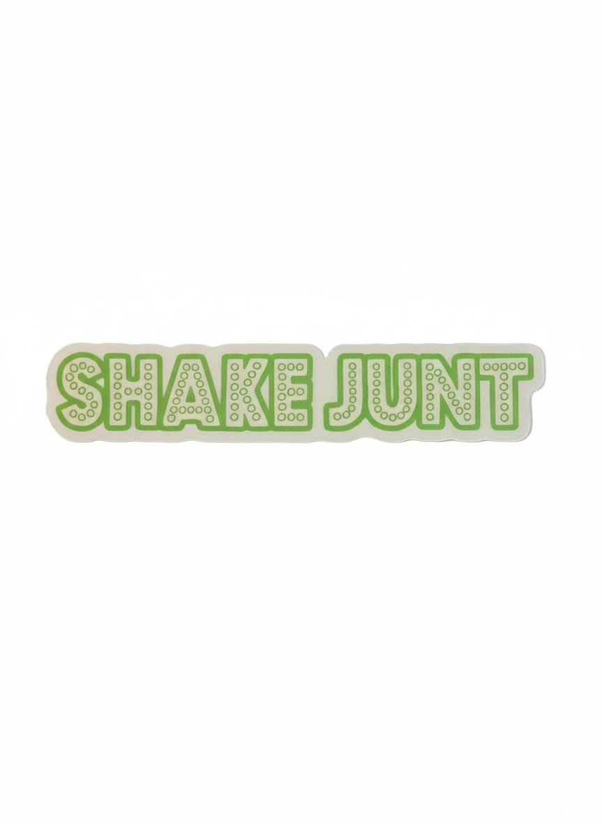 Shake Junt 'OG Logo' Sticker - Green