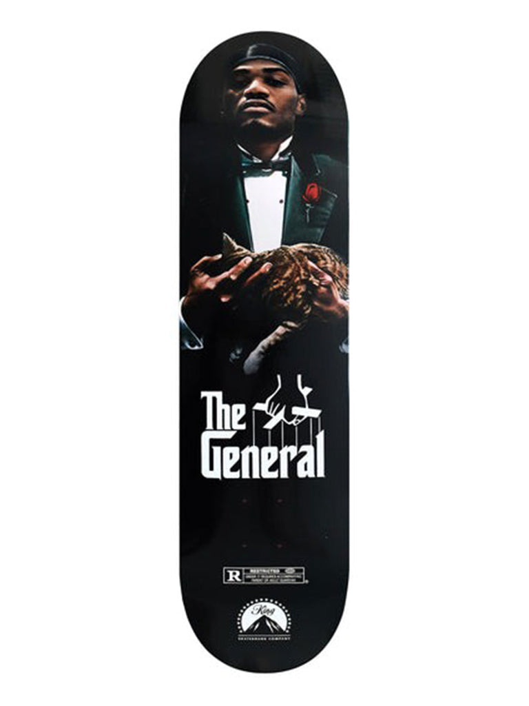 King Skateboards 'The General' Skate Deck - Black
