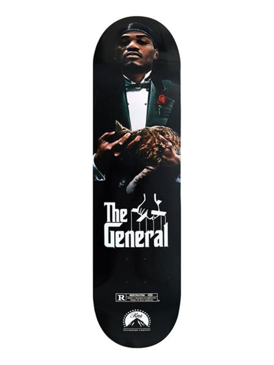 King Skateboards 'The General' Skate Deck - Black
