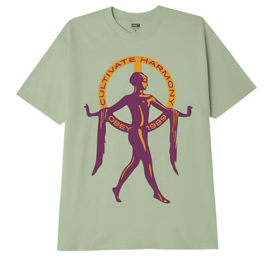 Obey 'Cultivate Harmony' Tee - Cucumber