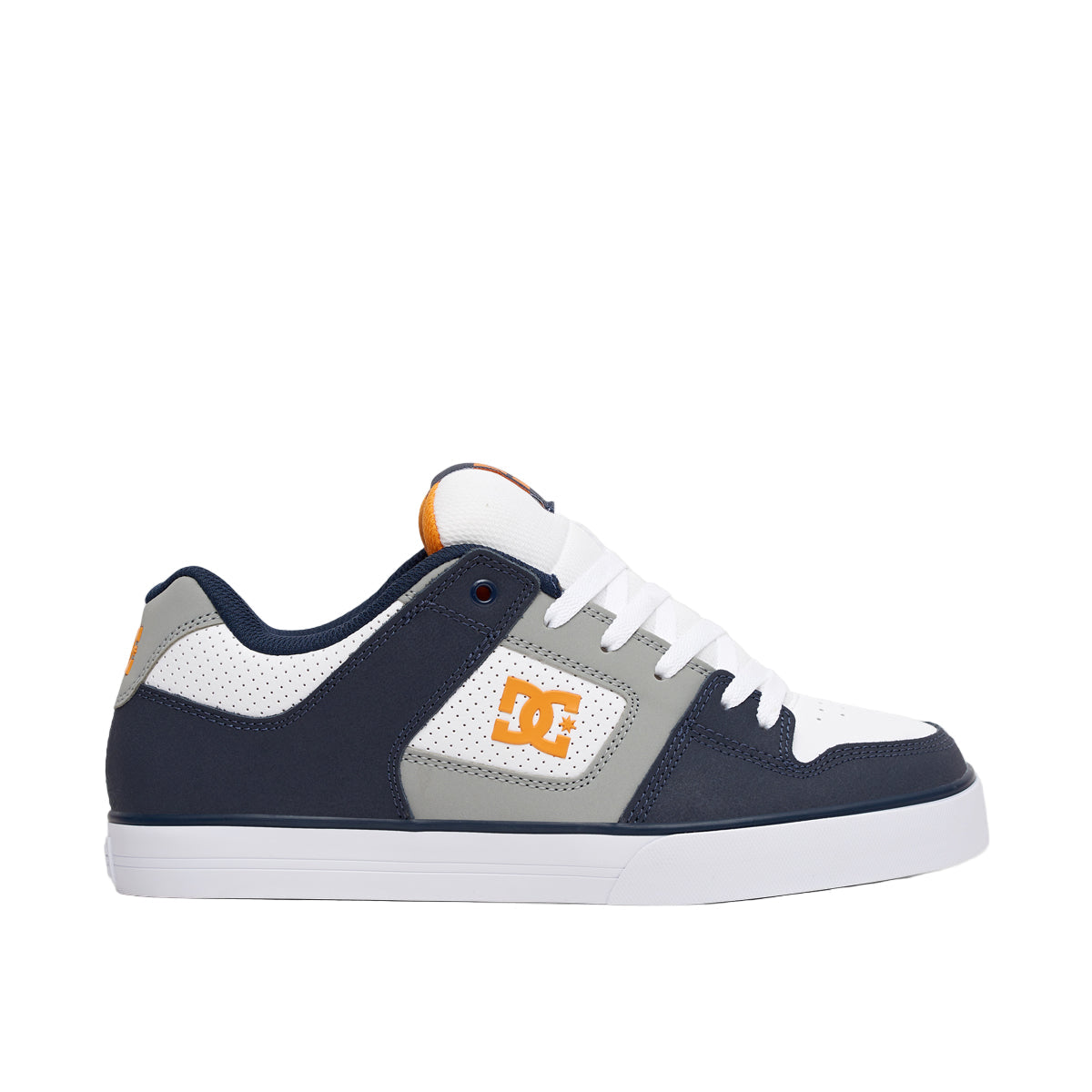 DC Shoes 'Pure' Shoes - White/Grey/Blue