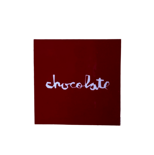 Chocolate Skateboards 'OG Logo' Sticker - Red