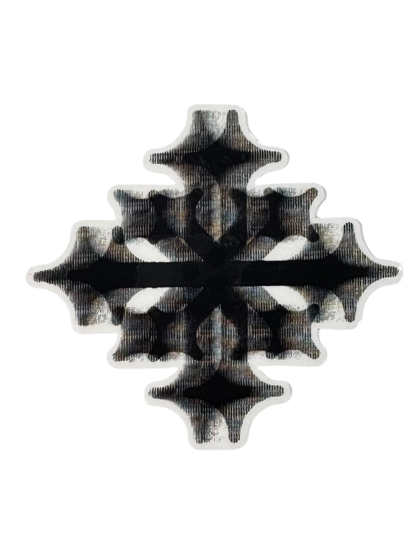 Disorder Skateboards 'Cut Out' Sticker - Black