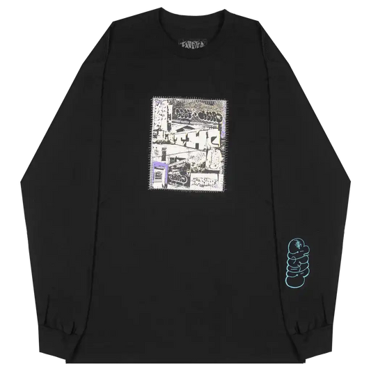 Frosted Skateboards 'Asar Stuff P2' L/S Tee - Black