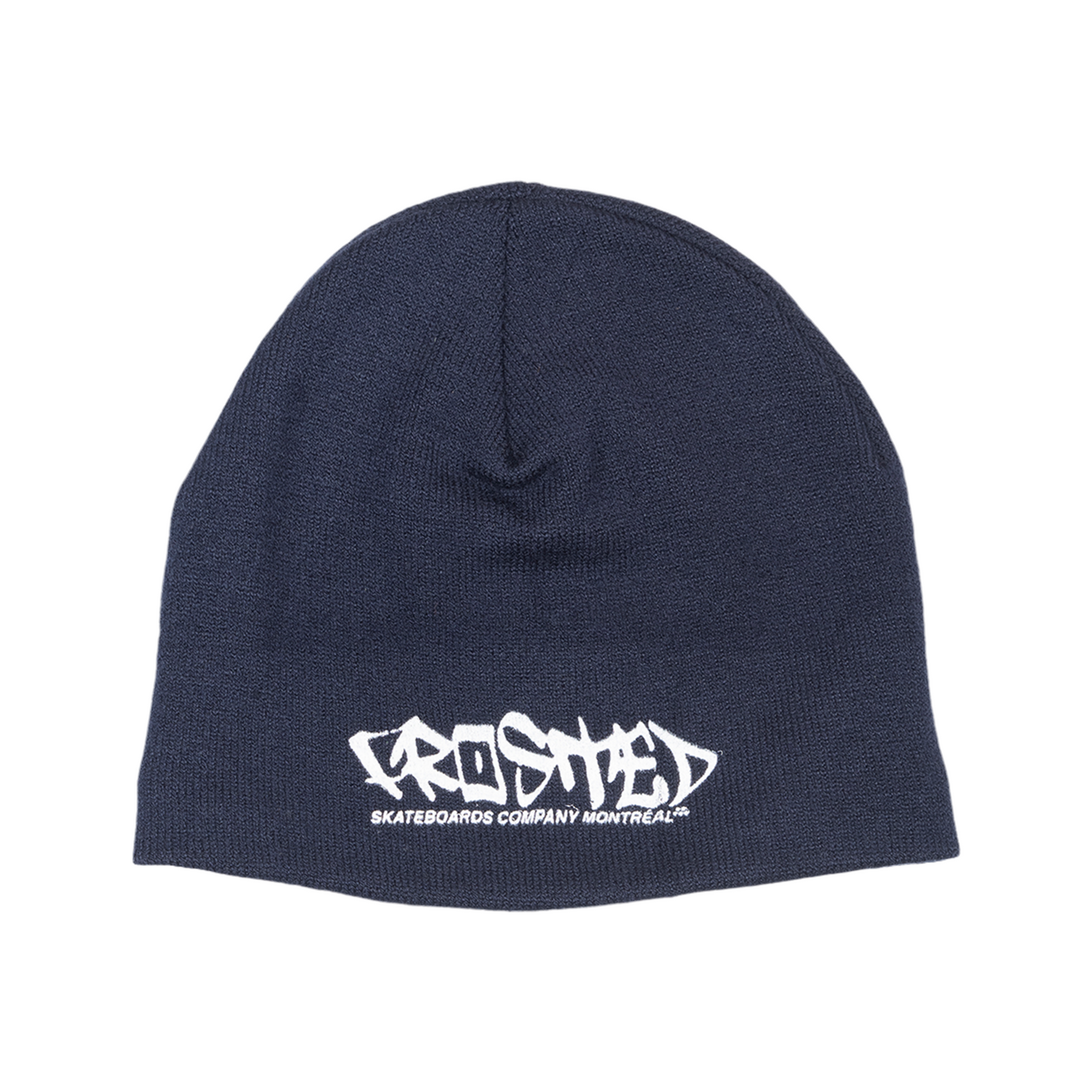 Frosted Skateboards 'Sandbox Logo' Skully Beanie - Navy