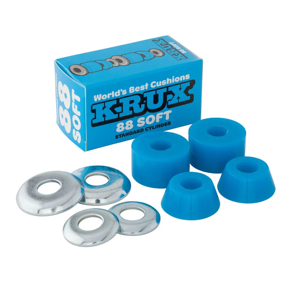 Krux 'Worlds Best Cushions' Soft Bushings - Blue (88A)