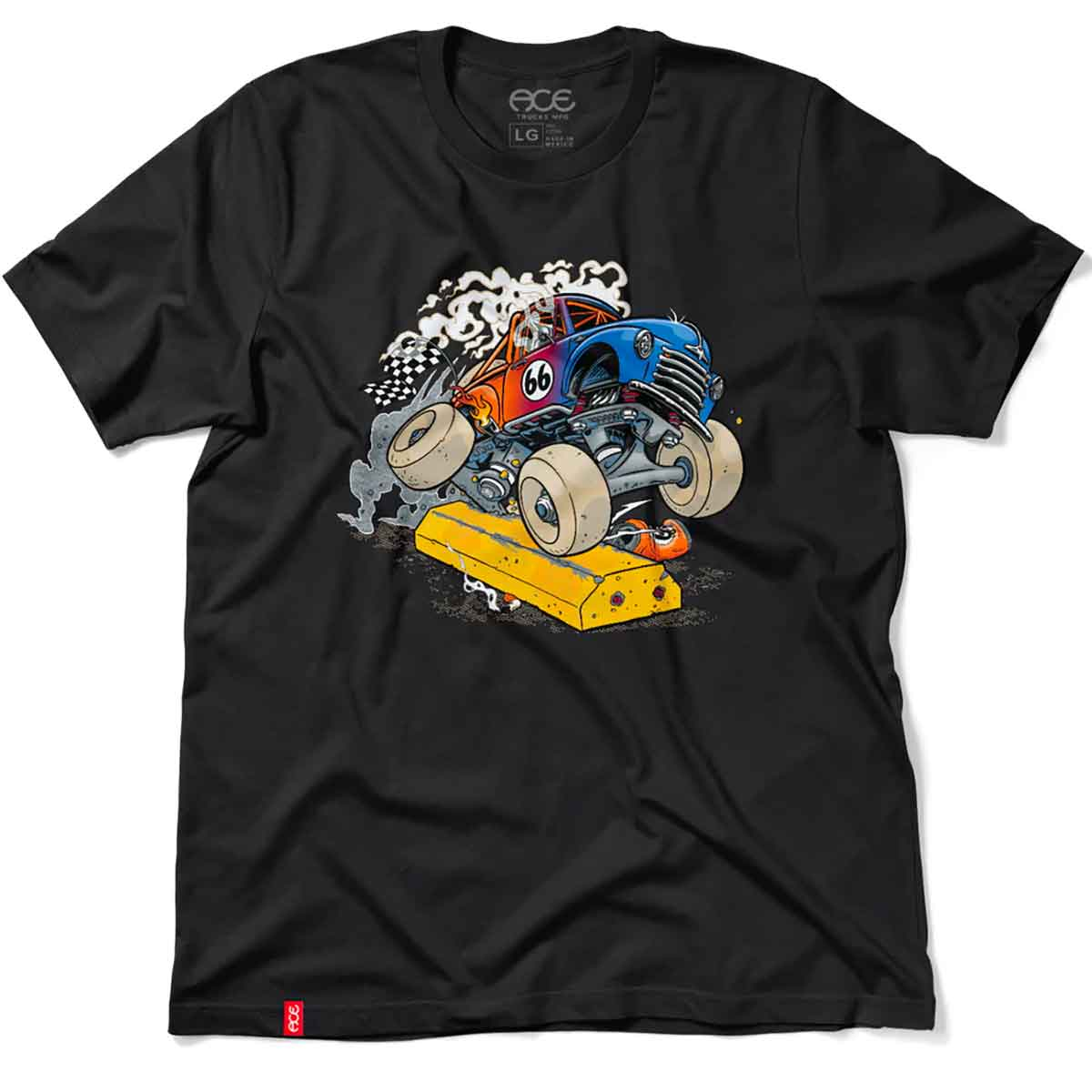 Ace 'Monster Truck' Tee - Black