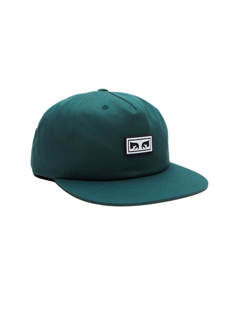 Obey 'Icon Eyes' 6-Panel Strapback ll Cap - Dark Cedar