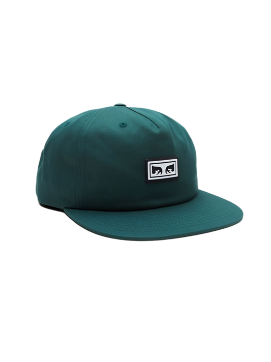 Obey 'Icon Eyes' 6-Panel Strapback ll Cap - Dark Cedar