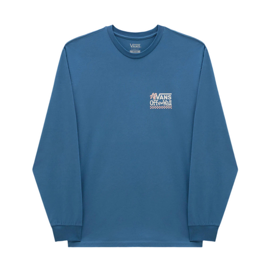 Vans 'Petal And Pest' L/S Tee - Copen Blue