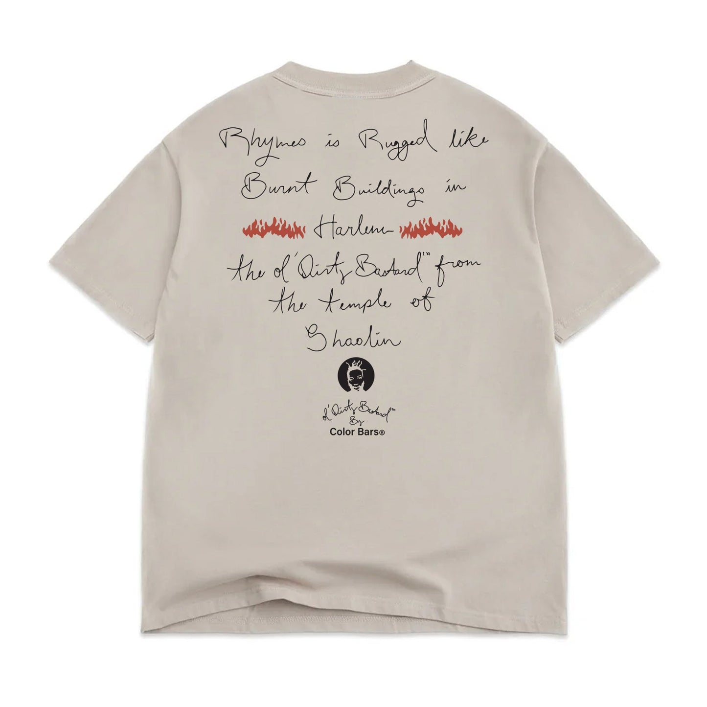 Color Bars 'Harlem' Tee - Tan