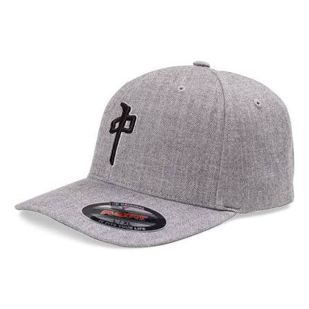 Red Dragon 'OG Puffy' Flexfit Cap - Herringbone Grey