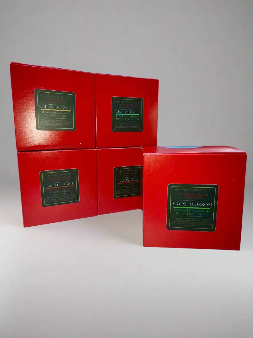 Coffret The Yuletide Collection – 5 bougies de Noël de luxe