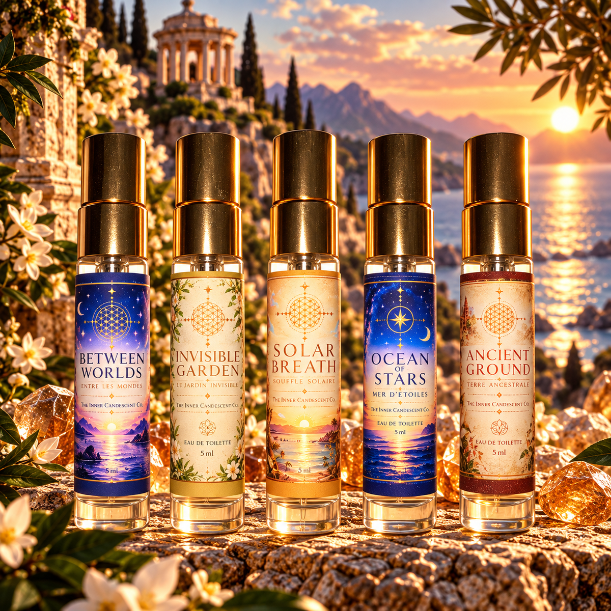 Coffret découverte Elemental Reverie – 5 eaux de toilette