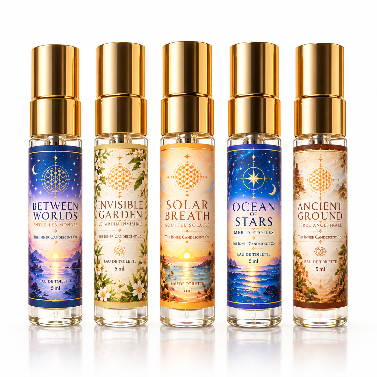 Coffret découverte Elemental Reverie – 5 eaux de toilette