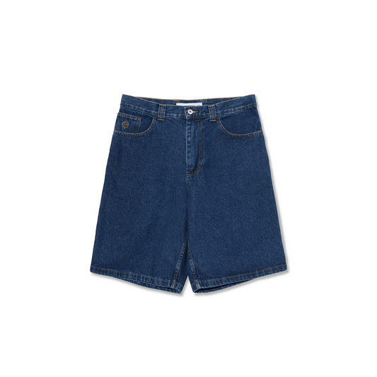 Polar Skate Co. 'Big Boy' Baggy Jean Shorts - Dark Blue