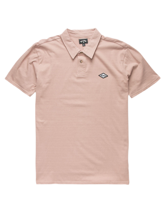 Billabong 'Schooled' Polo - Light Pink (KIDS)