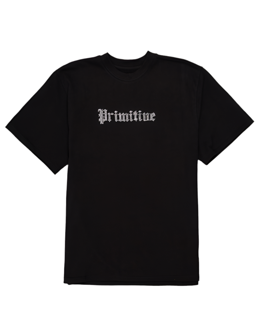 Primitive 'Reflect Rhinestone' HW Tee - Black