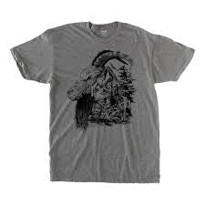 Red Dragon 'Triblend' Tee - Grey