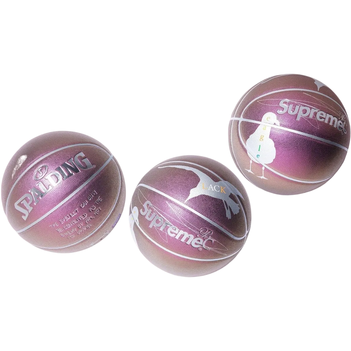 Supreme x Bernadette Corporation x Spalding Basketball - Purple