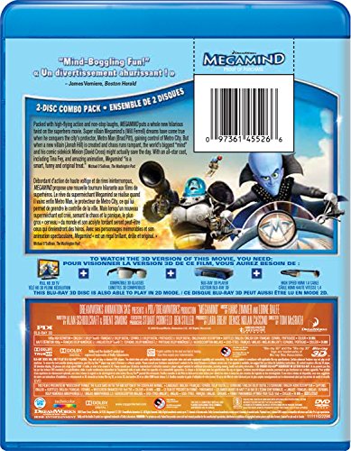 Megamind - Blu-ray 3D/DVD
