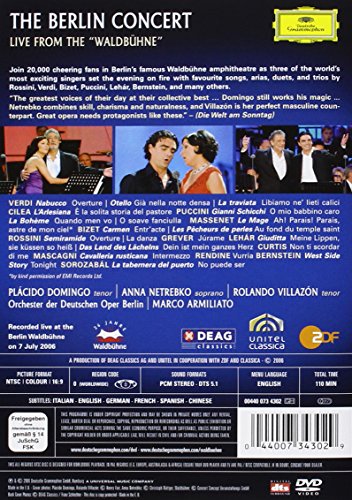 The Berlin Concert: Domingo/Netrebko/Villazón Live from the Waldbühne