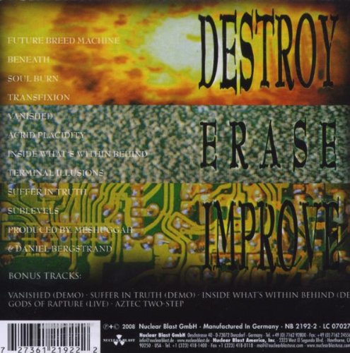 Destroy Erase Improve (Reloaded)