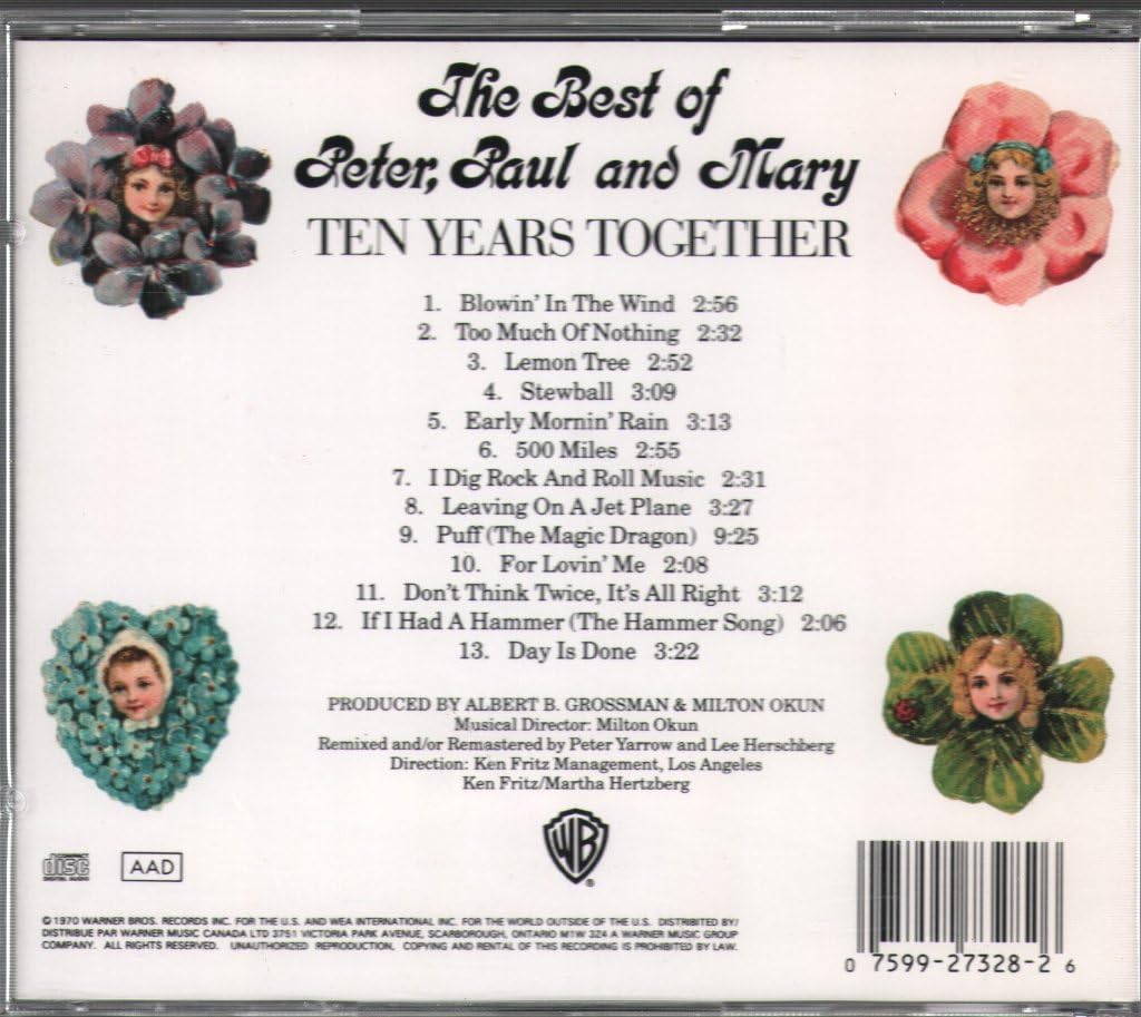 Peter, Paul & Mary: Ten Years Together