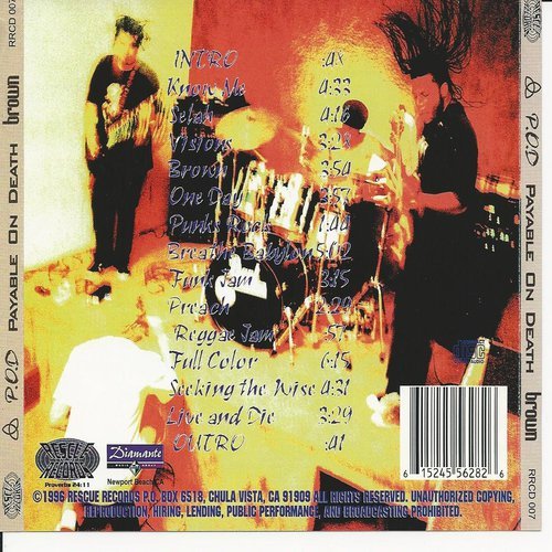 P.O.D. / Brown - CD