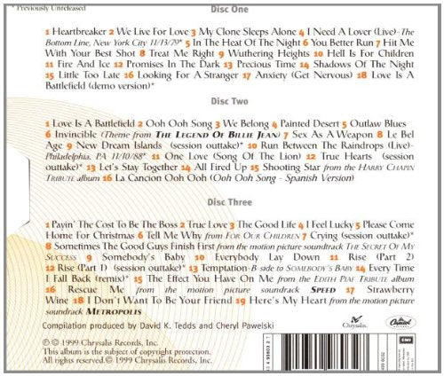 Pat Benatar / Synchronistic Wanderings: 1979-1999 - CD (Used)