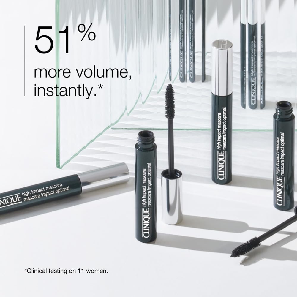 Clinique High Impact Mascara | Lengthening, Volumizing + Safe For Sensitive Eyes, Black/Brown 🍁 All In One Marketplace Canada