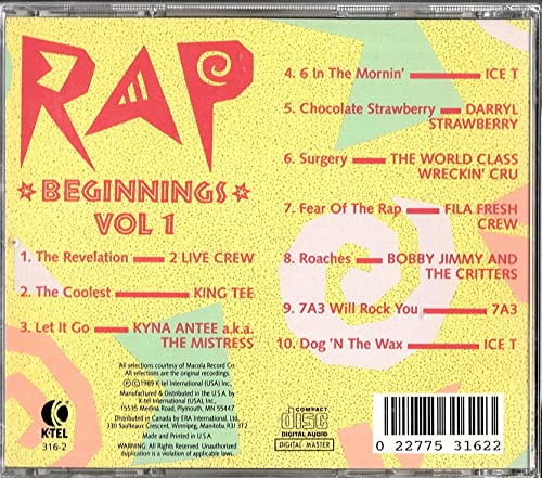 Rap Beginnings 1
