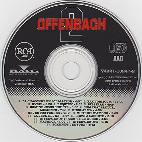 Offenbach ‎– 2-4-6 - 1992 - (Canada - Coffret) - CDX3
