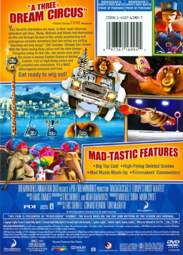 Madagascar 3: Europe's Most Wanted (Bilingual)