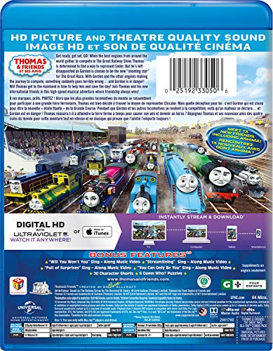 Thomas & Friends: The Great Race [Blu-ray + DVD + Digital HD] (Bilingual)