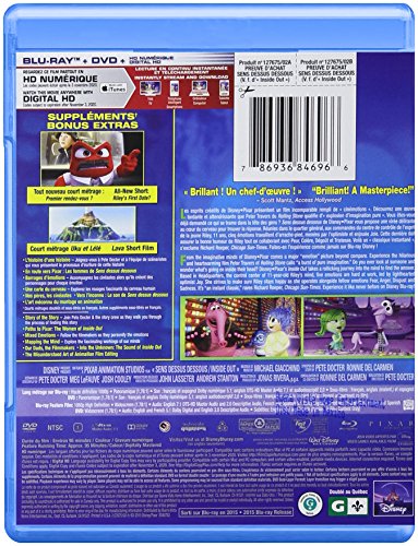 Inside Out - Blu-Ray/DVD (Used)