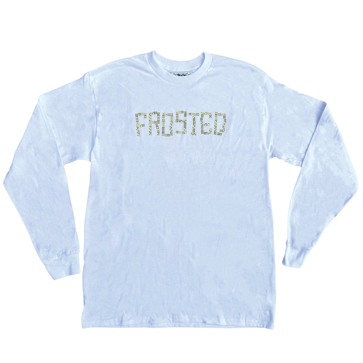 Frosted Skateboards 'Dominos' L/S Tee - White