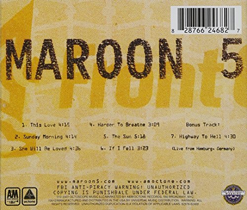 Maroon 5 / 1.22.03. Acoustic - CD (Used)
