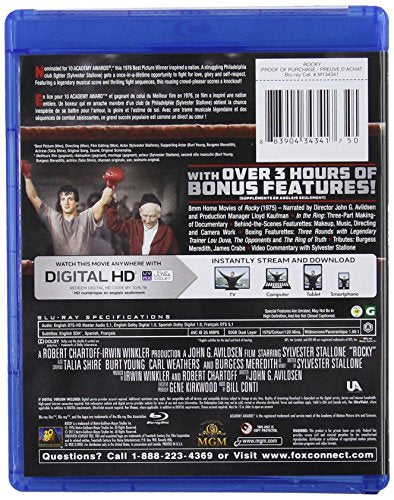 Rocky 40th Anniversary (Bilingual) [Blu-ray]