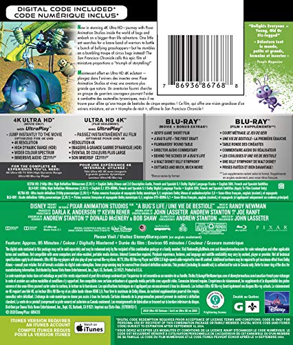 A Bug's Life - 4K/Blu-Ray
